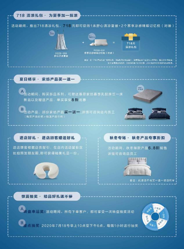 国际利来家纺首届"718清凉节"上线，打造夏季凉爽睡眠